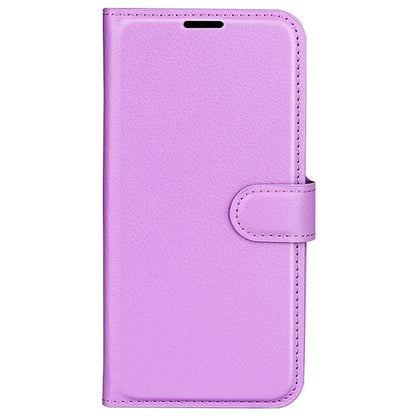 For iPhone 16 Pro Wallet Case Litchi Texture Phone Leather Cover