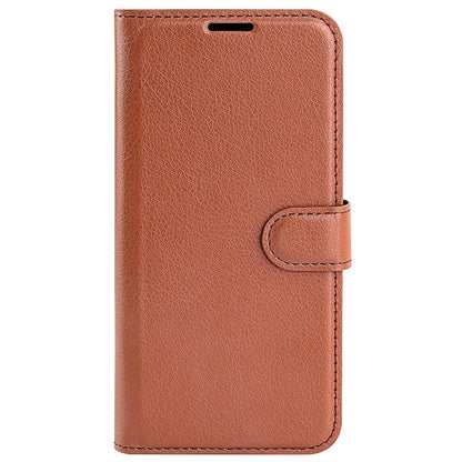 For iPhone 16 Pro Wallet Case Litchi Texture Phone Leather Cover
