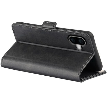For iPhone 16 Pro Case Leather Wallet Folio Flip Protective Phone Cover