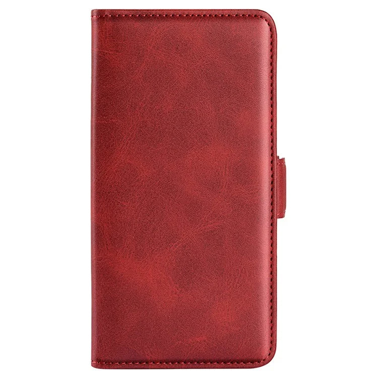 For iPhone 16 Pro Case Leather Wallet Folio Flip Protective Phone Cover