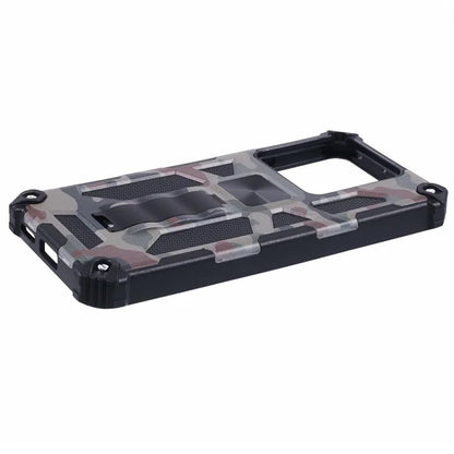 For Xiaomi Redmi Note 13 Pro 5G / Poco X6 5G Case Camouflage PC+TPU Phone Cover with Kickstand