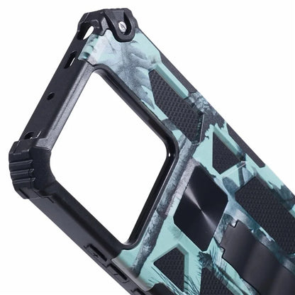 For Xiaomi Redmi Note 13 Pro 5G / Poco X6 5G Case Camouflage PC+TPU Phone Cover with Kickstand