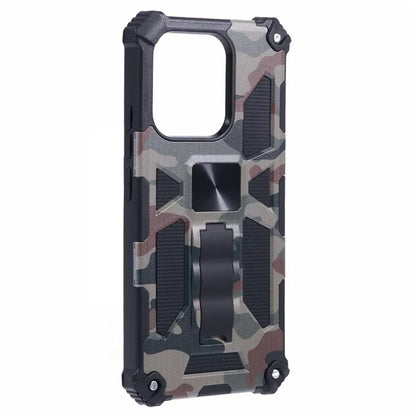 For Xiaomi Redmi Note 13 Pro 4G / Poco M6 Pro 4G Case PC+TPU Camouflage Phone Cover