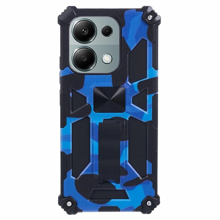 For Xiaomi Redmi Note 13 Pro 4G / Poco M6 Pro 4G Case PC+TPU Camouflage Phone Cover