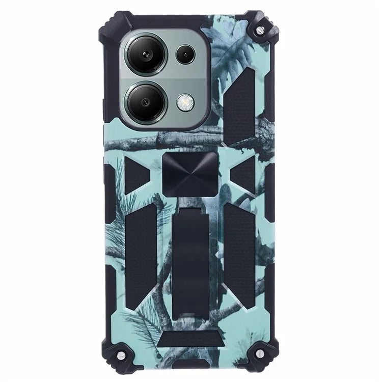 For Xiaomi Redmi Note 13 Pro 4G / Poco M6 Pro 4G Case PC+TPU Camouflage Phone Cover