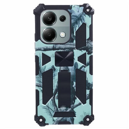 For Xiaomi Redmi Note 13 Pro 4G / Poco M6 Pro 4G Case PC+TPU Camouflage Phone Cover