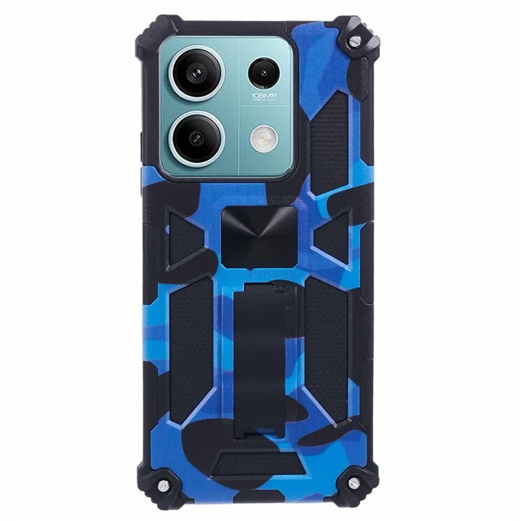 For Xiaomi Redmi Note 13 5G Case PC+TPU Camouflage Military Grade Phone Cover