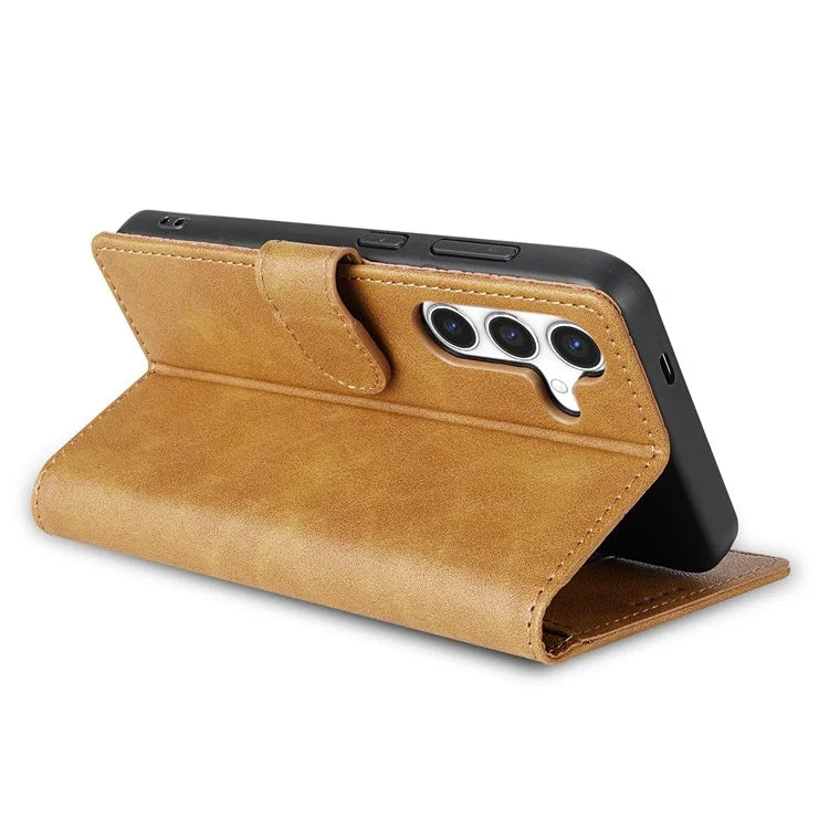 N.BEKUS CSJ-001 For Samsung Galaxy A34 5G Case PU Leather Cover with Wallet Stand