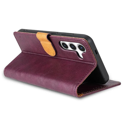N.BEKUS CSJ-001 For Samsung Galaxy A34 5G Case PU Leather Cover with Wallet Stand