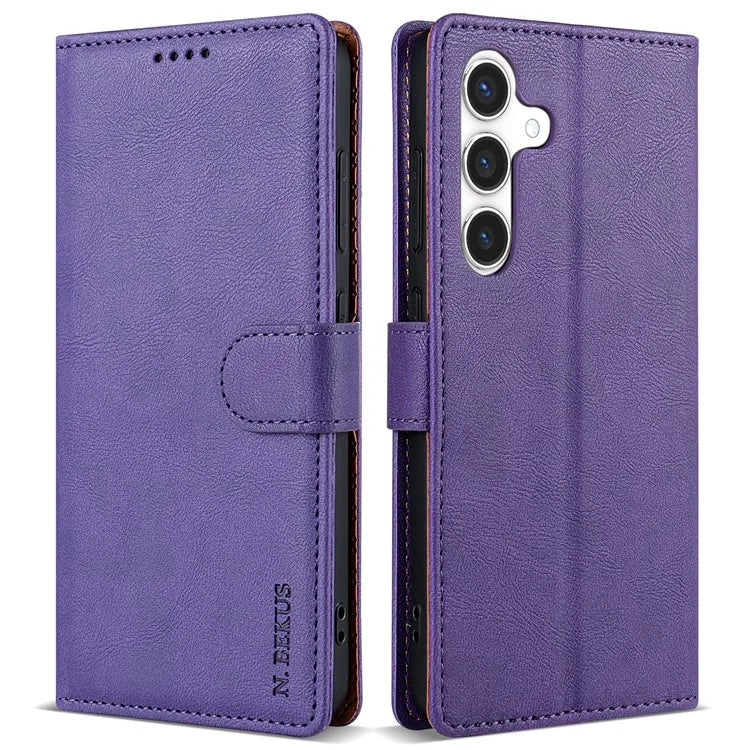 N.BEKUS CSJ-001 For Samsung Galaxy A34 5G Case PU Leather Cover with Wallet Stand