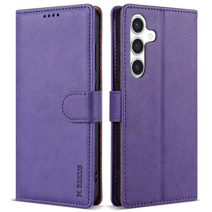 N.BEKUS CSJ-001 For Samsung Galaxy A34 5G Case PU Leather Cover with Wallet Stand