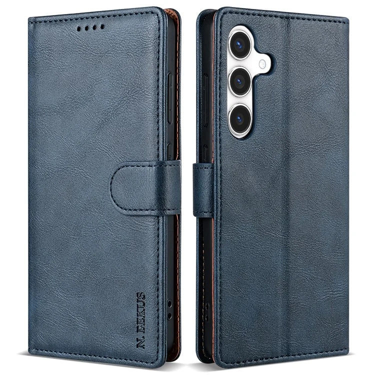 N.BEKUS CSJ-001 For Samsung Galaxy A34 5G Case PU Leather Cover with Wallet Stand