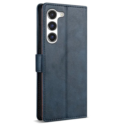N.BEKUS CSJ-001 For Samsung Galaxy S23 Case Solid Color Leather Stand View Cover