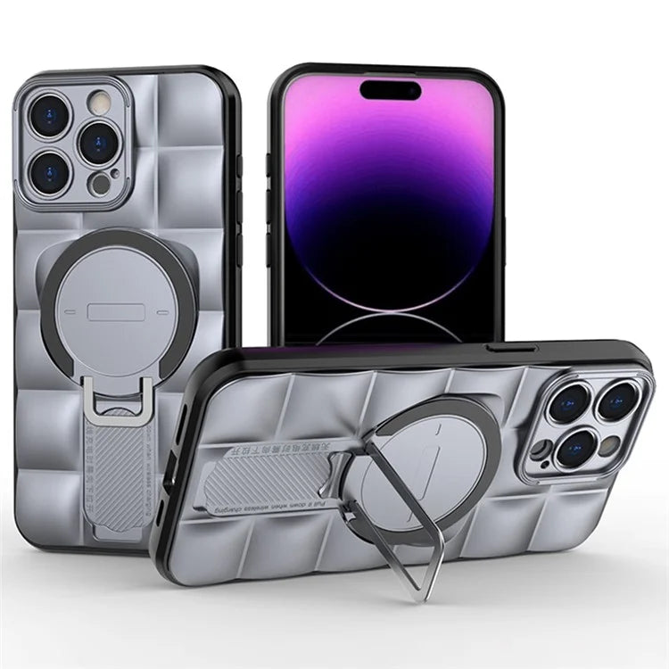 For iPhone 15 Pro Max Case Compatible with MagSafe TPU+PC Protective Phone Cover