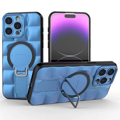 For iPhone 15 Pro Max Case Compatible with MagSafe TPU+PC Protective Phone Cover