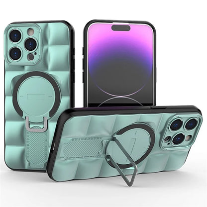 For iPhone 15 Pro Max Case Compatible with MagSafe TPU+PC Protective Phone Cover