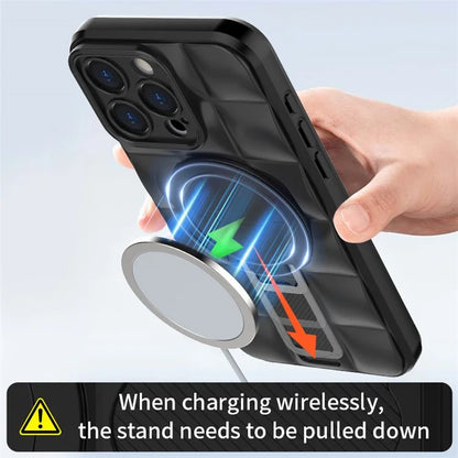 For iPhone 15 Pro Max Case Compatible with MagSafe TPU+PC Protective Phone Cover
