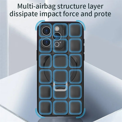For iPhone 15 Pro Max Case Compatible with MagSafe TPU+PC Protective Phone Cover