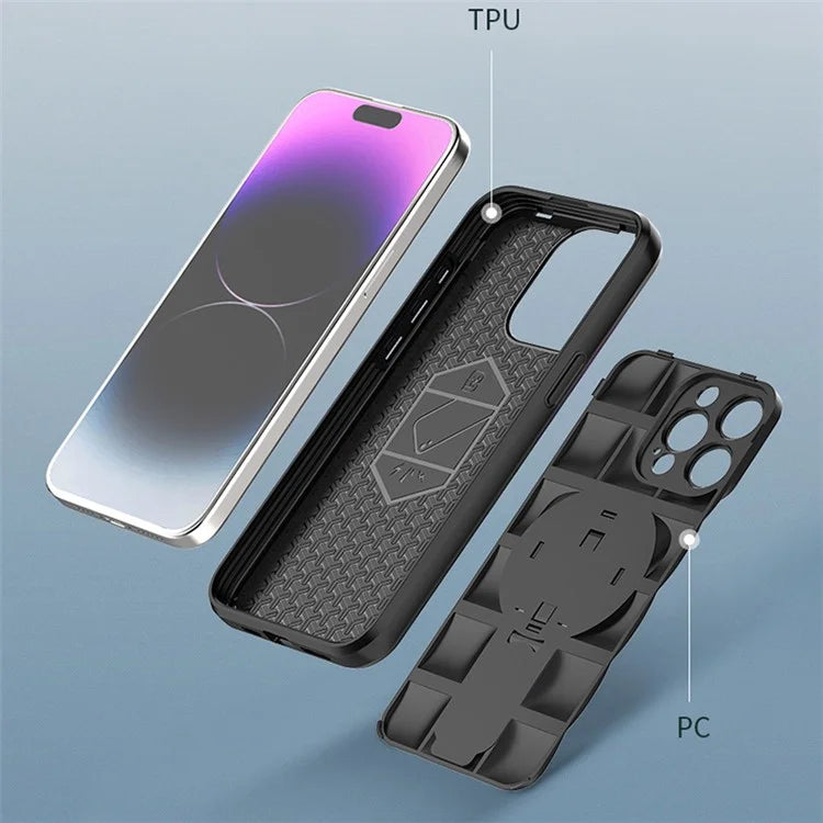 For iPhone 15 Pro Max Case Compatible with MagSafe TPU+PC Protective Phone Cover