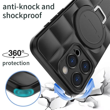 For iPhone 15 Pro Max Case Compatible with MagSafe TPU+PC Protective Phone Cover