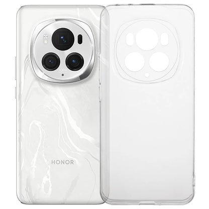For Honor Magic6 Pro 5G Case Watermark-Free TPU Clear Phone Cover Glossy Surface