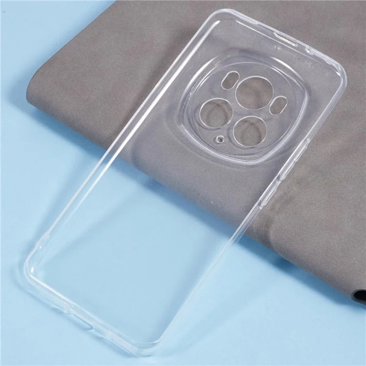 For Honor Magic6 Pro 5G Case Watermark-Free TPU Clear Phone Cover Glossy Surface