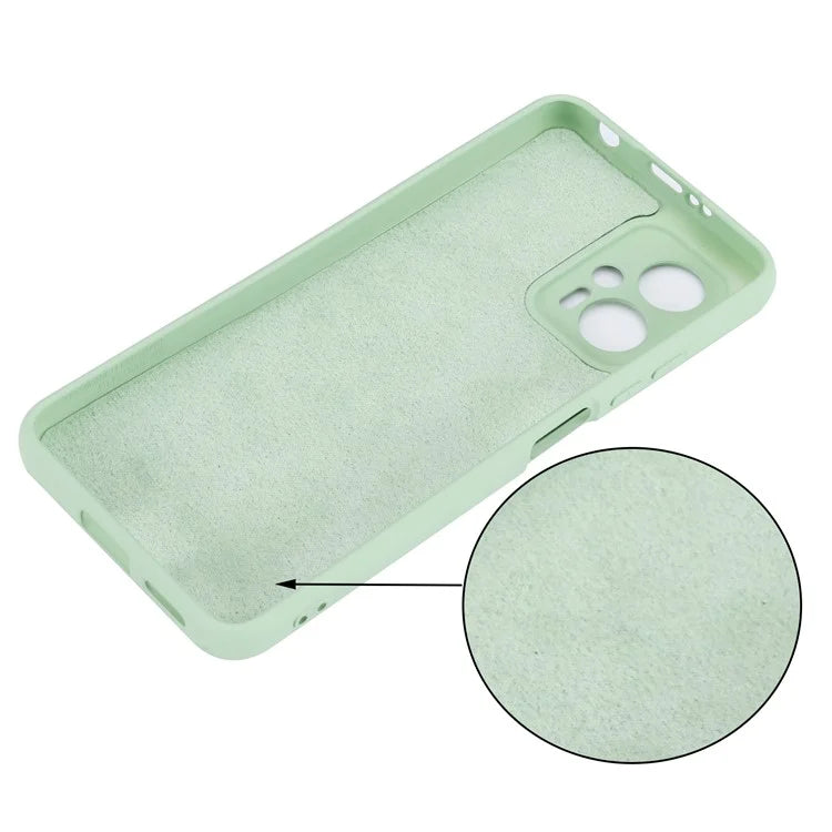 For Xiaomi Redmi Note 12T Pro 5G Case Liquid Silicone Protective Phone Cover with Strap