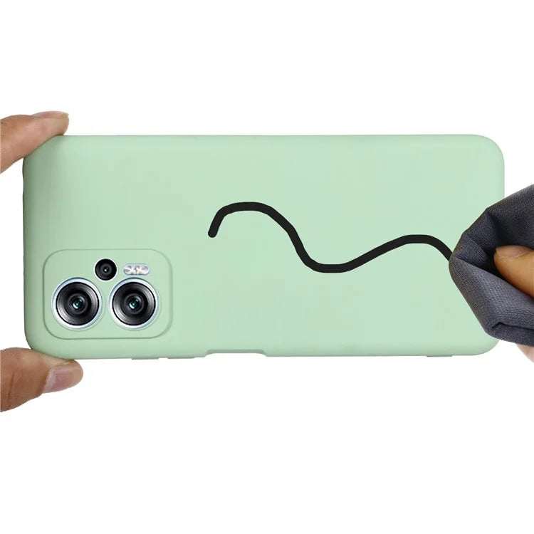For Xiaomi Redmi Note 12T Pro 5G Case Liquid Silicone Protective Phone Cover with Strap