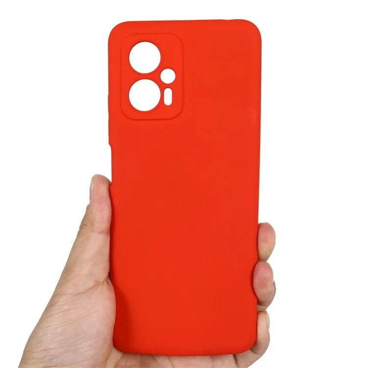 For Xiaomi Redmi Note 12T Pro 5G Case Liquid Silicone Protective Phone Cover with Strap