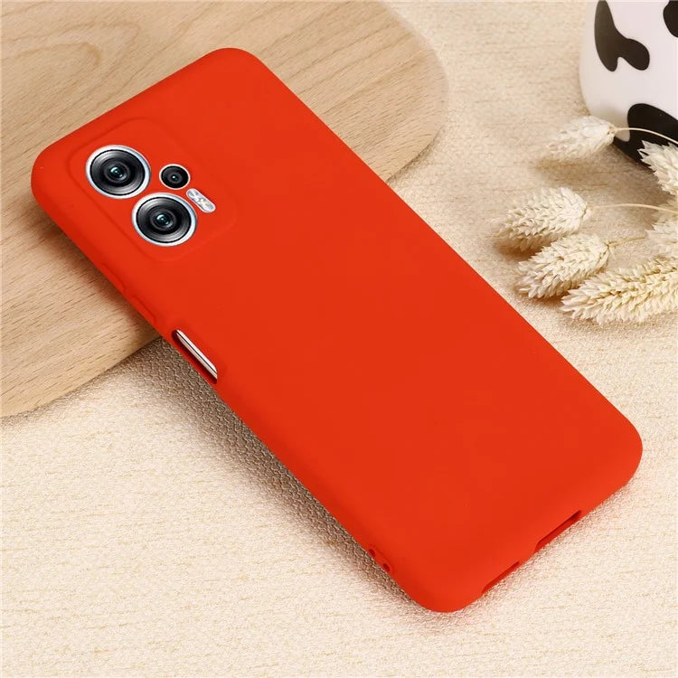 For Xiaomi Redmi Note 12T Pro 5G Case Liquid Silicone Protective Phone Cover with Strap