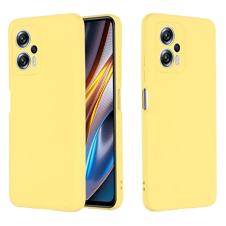 For Xiaomi Redmi Note 12T Pro 5G Case Liquid Silicone Protective Phone Cover with Strap