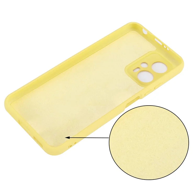For Xiaomi Redmi Note 12T Pro 5G Case Liquid Silicone Protective Phone Cover with Strap