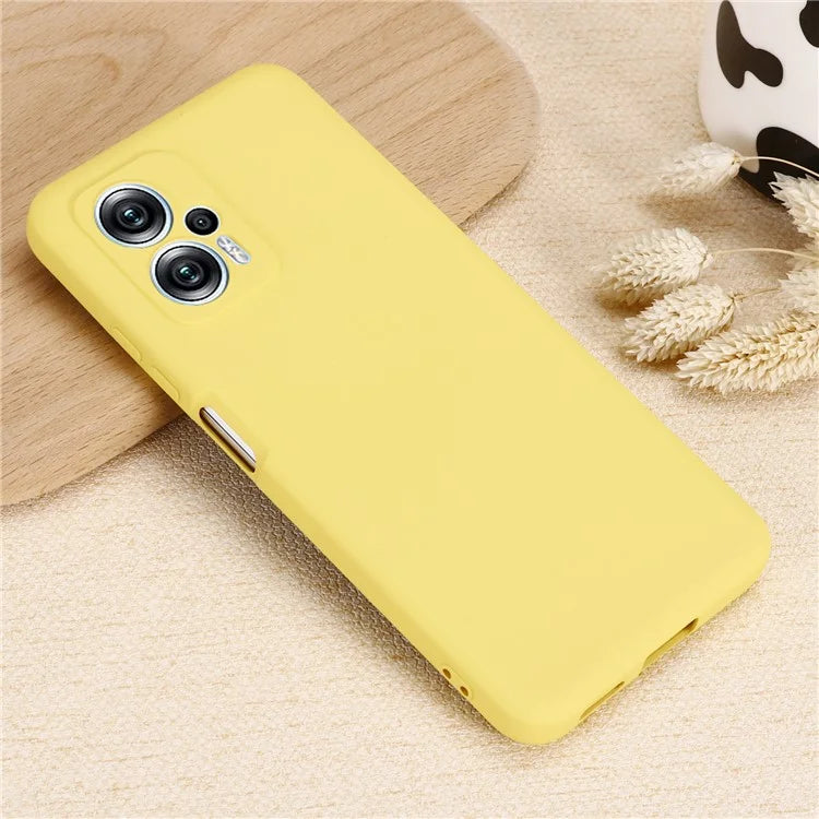 For Xiaomi Redmi Note 12T Pro 5G Case Liquid Silicone Protective Phone Cover with Strap