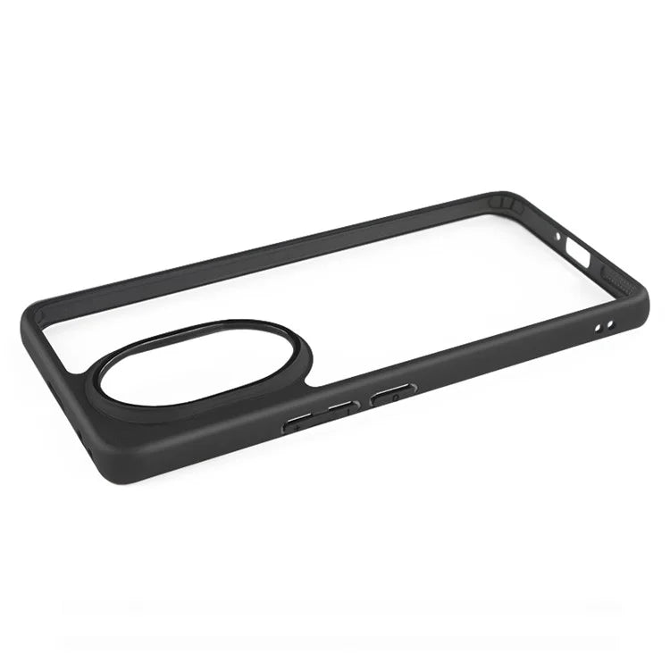For Honor 200 Pro 5G Case PC+TPU Transparent Protective Phone Cover