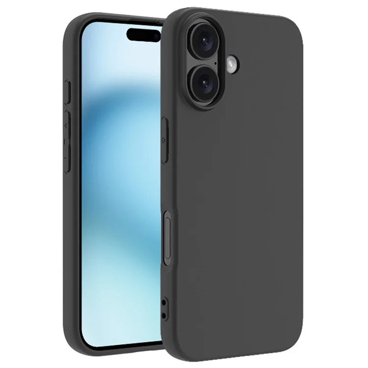 For iPhone 16 Plus TPU Case Matte Mobile Phone Protective Cover