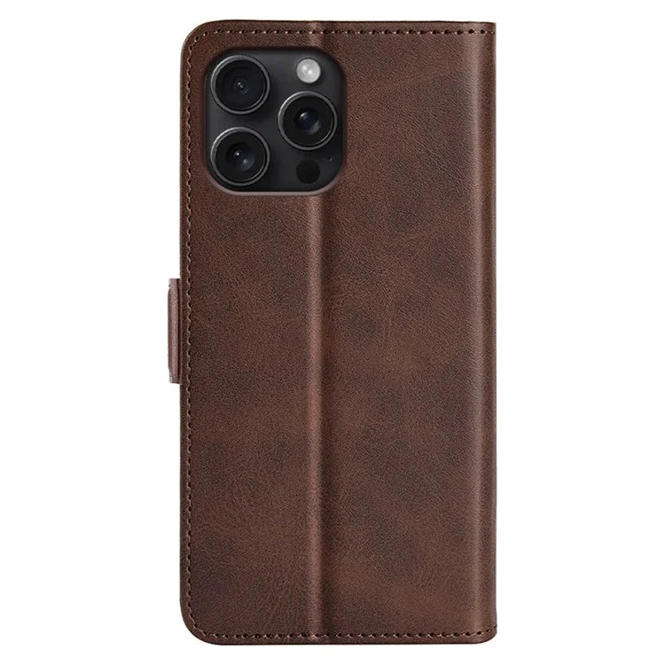 For iPhone 16 Pro Max Case Folio Flip Leather Wallet Stand Phone Cover