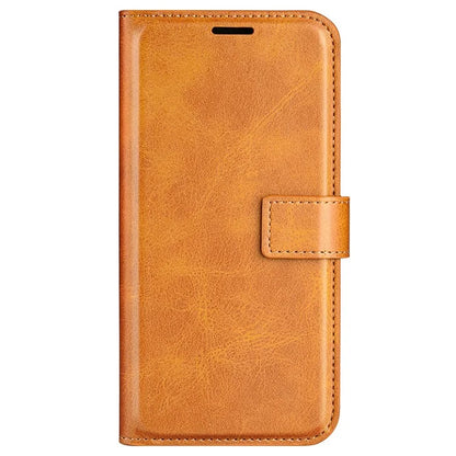 For iPhone 16 Pro Max Case Calf Texture PU Leather Folio Flip Wallet Phone Cover
