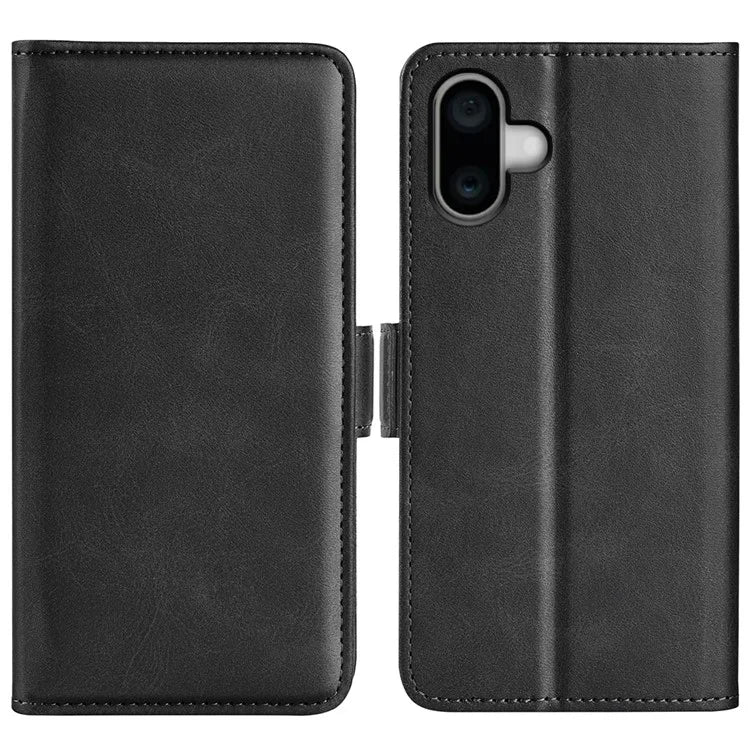 For iPhone 16 Plus Case Folio Flip Leather Wallet Stand Phone Cover