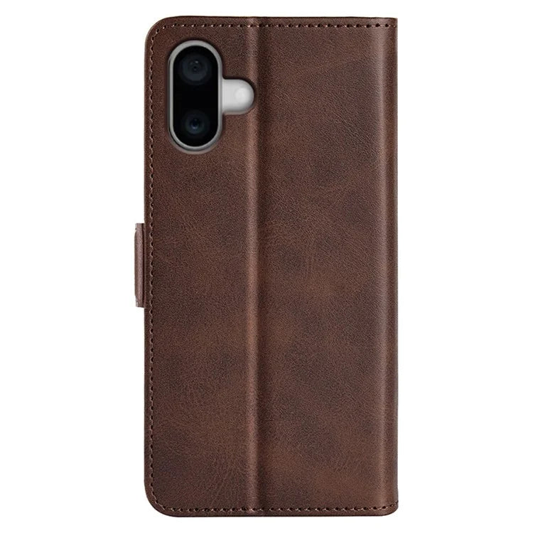 For iPhone 16 Plus Case Folio Flip Leather Wallet Stand Phone Cover