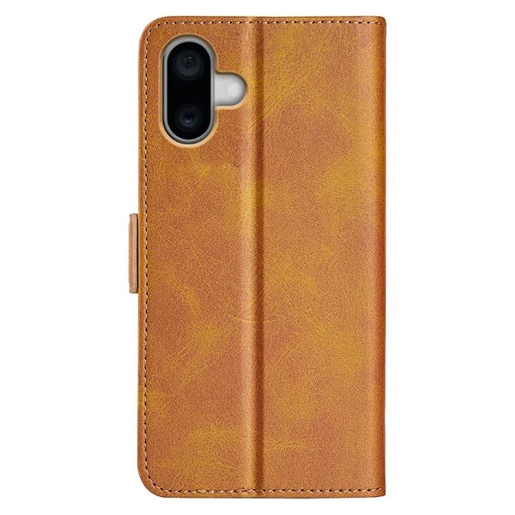 For iPhone 16 Plus Case Folio Flip Leather Wallet Stand Phone Cover
