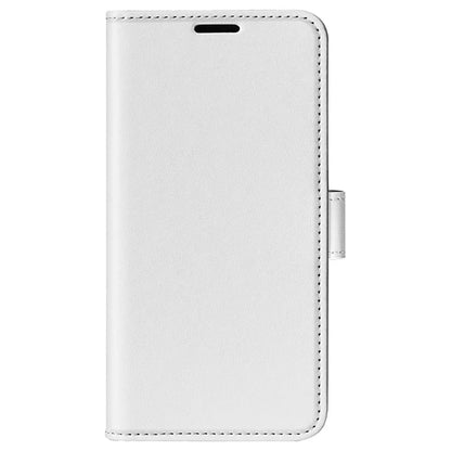 For iPhone 16 Plus Case Crazy Horse Texture Leather Phone Cover Horizontal Viewing Stand