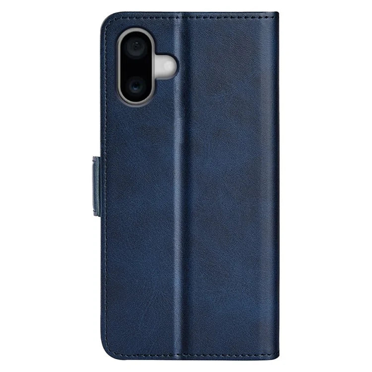 For iPhone 16 Case Folio Flip Leather Wallet Stand Phone Cover