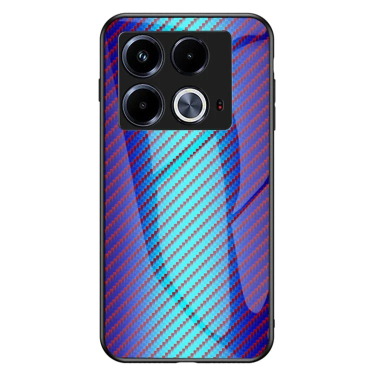 For Infinix Note 40 Case Tempered Glass Shockproof Phone Cover
