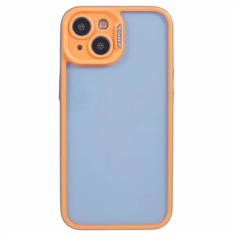 For iPhone 13 / 14 Protective Case Shockproof TPU+Acrylic Cell Phone Cover