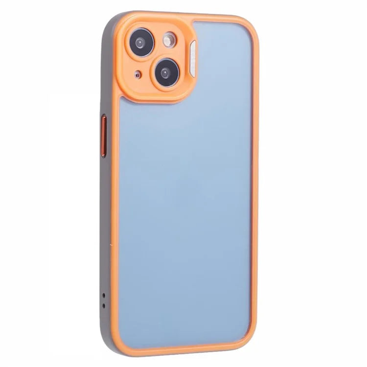 For iPhone 13 / 14 Protective Case Shockproof TPU+Acrylic Cell Phone Cover