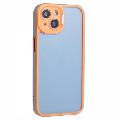 For iPhone 13 / 14 Protective Case Shockproof TPU+Acrylic Cell Phone Cover
