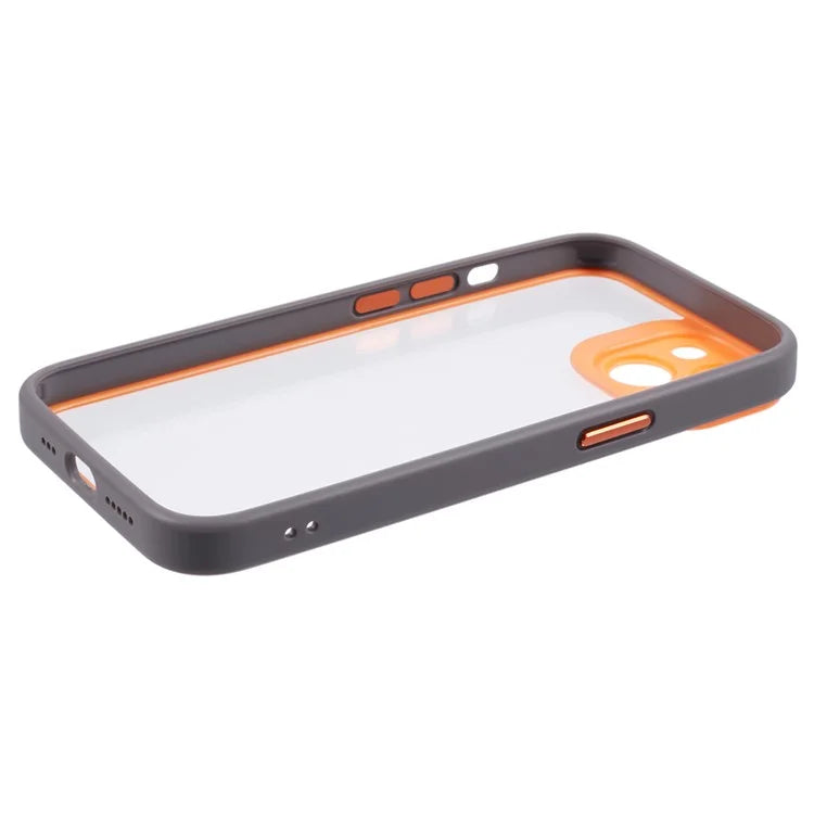 For iPhone 13 / 14 Protective Case Shockproof TPU+Acrylic Cell Phone Cover