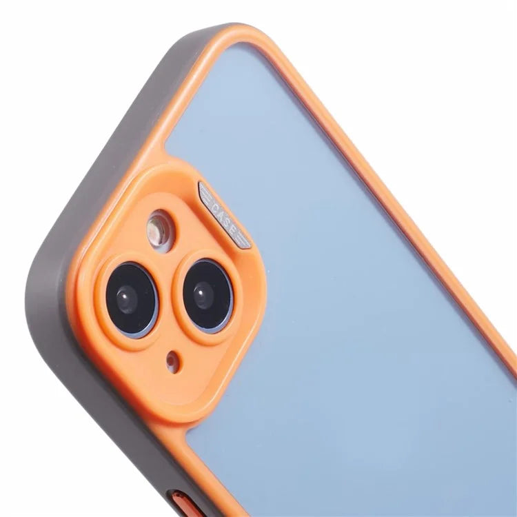 For iPhone 13 / 14 Protective Case Shockproof TPU+Acrylic Cell Phone Cover
