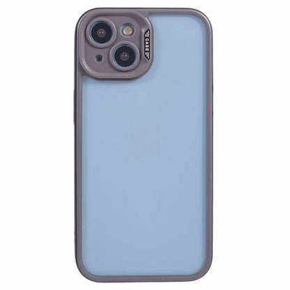 For iPhone 13 / 14 Protective Case Shockproof TPU+Acrylic Cell Phone Cover