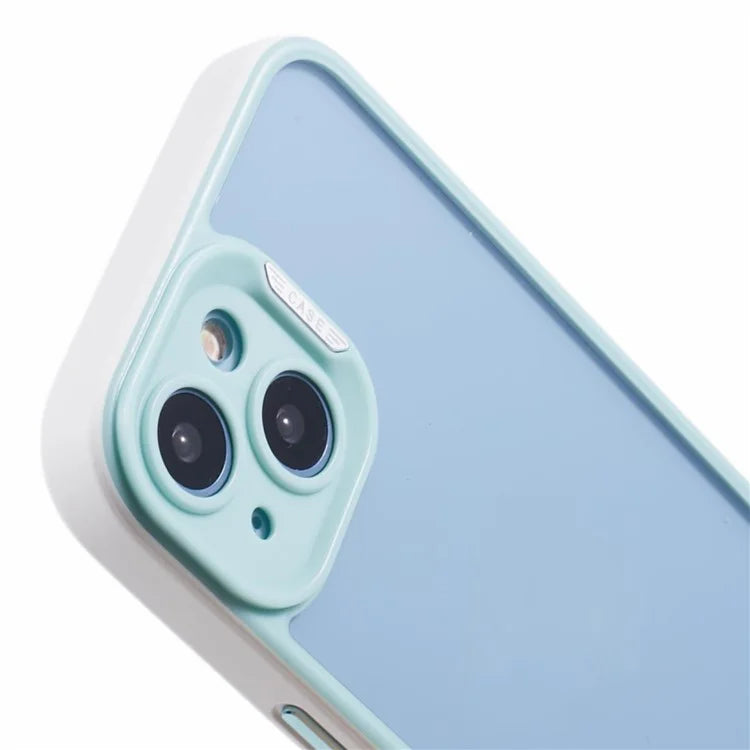 For iPhone 13 / 14 Protective Case Shockproof TPU+Acrylic Cell Phone Cover